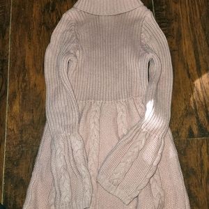 Girls sweater dress